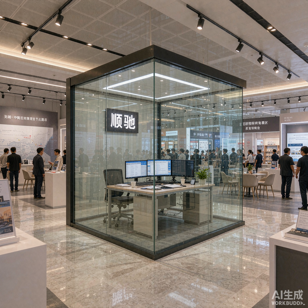 芜湖顺驰天健 · 瑞丰商博城 A 展厅办公地